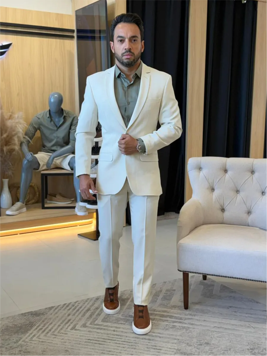 Look terno creme